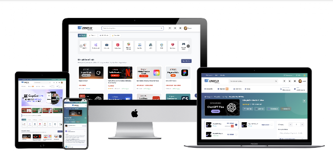 [SHOPKEY] Tạo website bán tài khoản Premium bản quyền, bán key sản phẩm digital